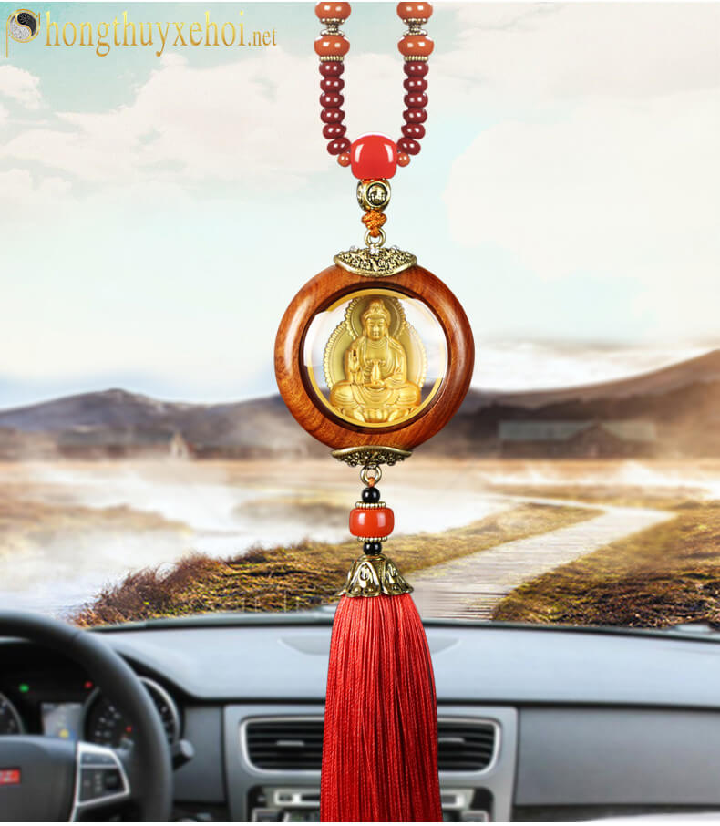 Dây treo xe hơi, xe ô tô  Phật Quán Thế Âm Bồ Tát